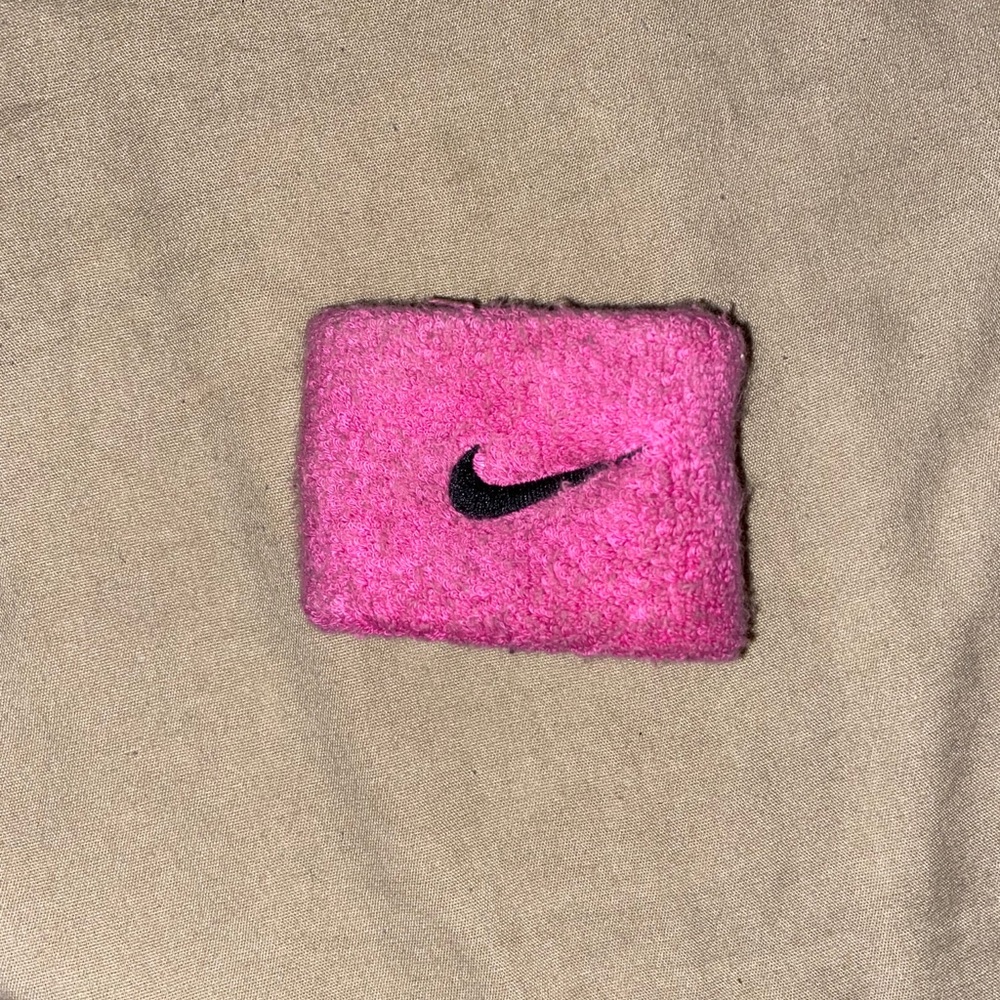 Nike Pink Wristband